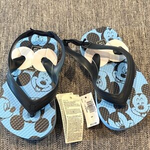 GAP Kids Flip Flops - Blue and Black